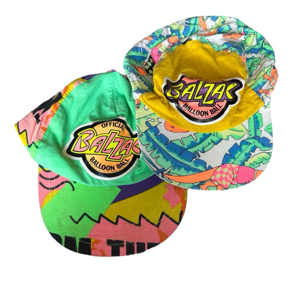 80’s ball hat x2